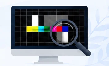 Monitor diagnostics illustration