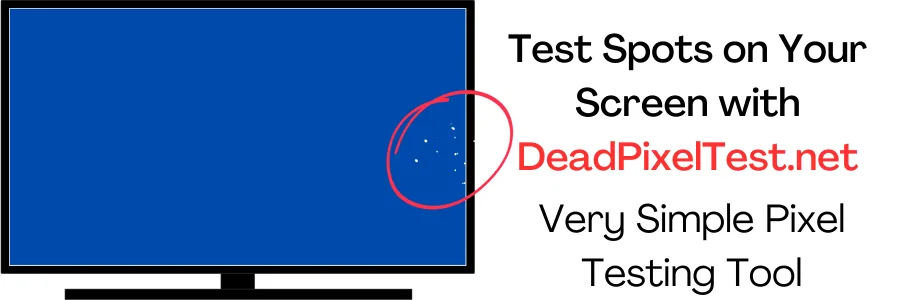 check damaged screens and dead pixesl with deadpixeltest.net